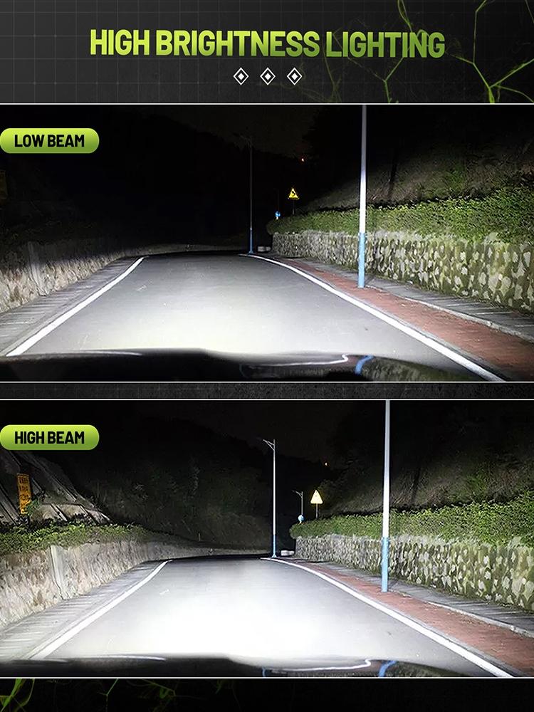 2pcs H4 H7 H11 LED Canbus H1 H3 H8 9005 9006 HB3 HB4 9012 HIR2 9007 HB5 H13 9008 Led Headlight Turbo Auto FogLamp 6000K 12V