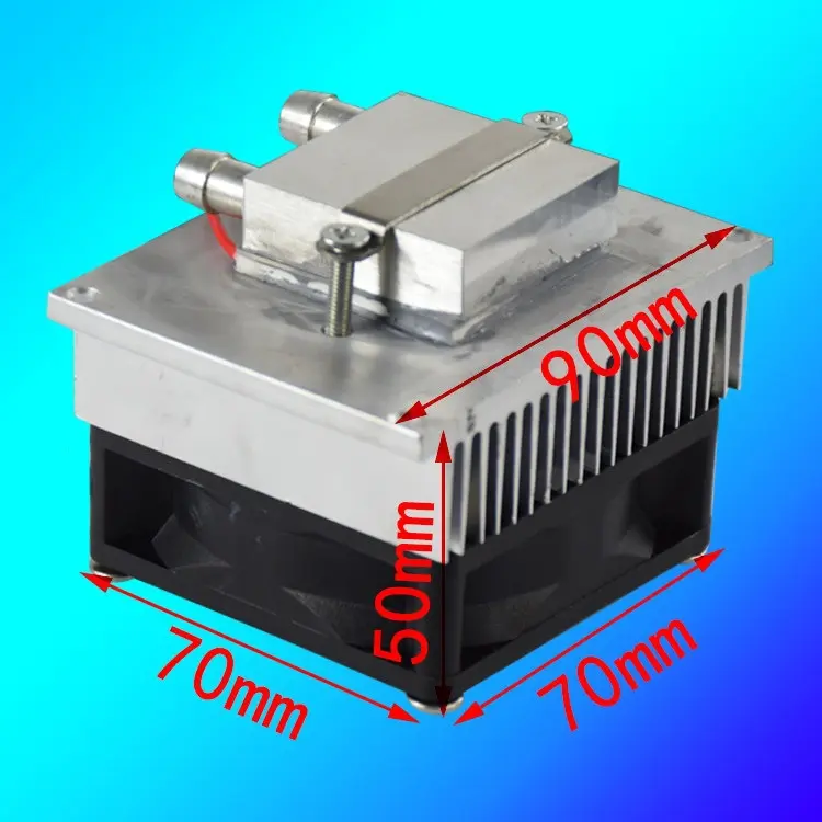 12V Peltier Cooling Chip Kit CPU GPU Water Cooling Block Cooler Dual Use For Water Cooling And Air Cooling