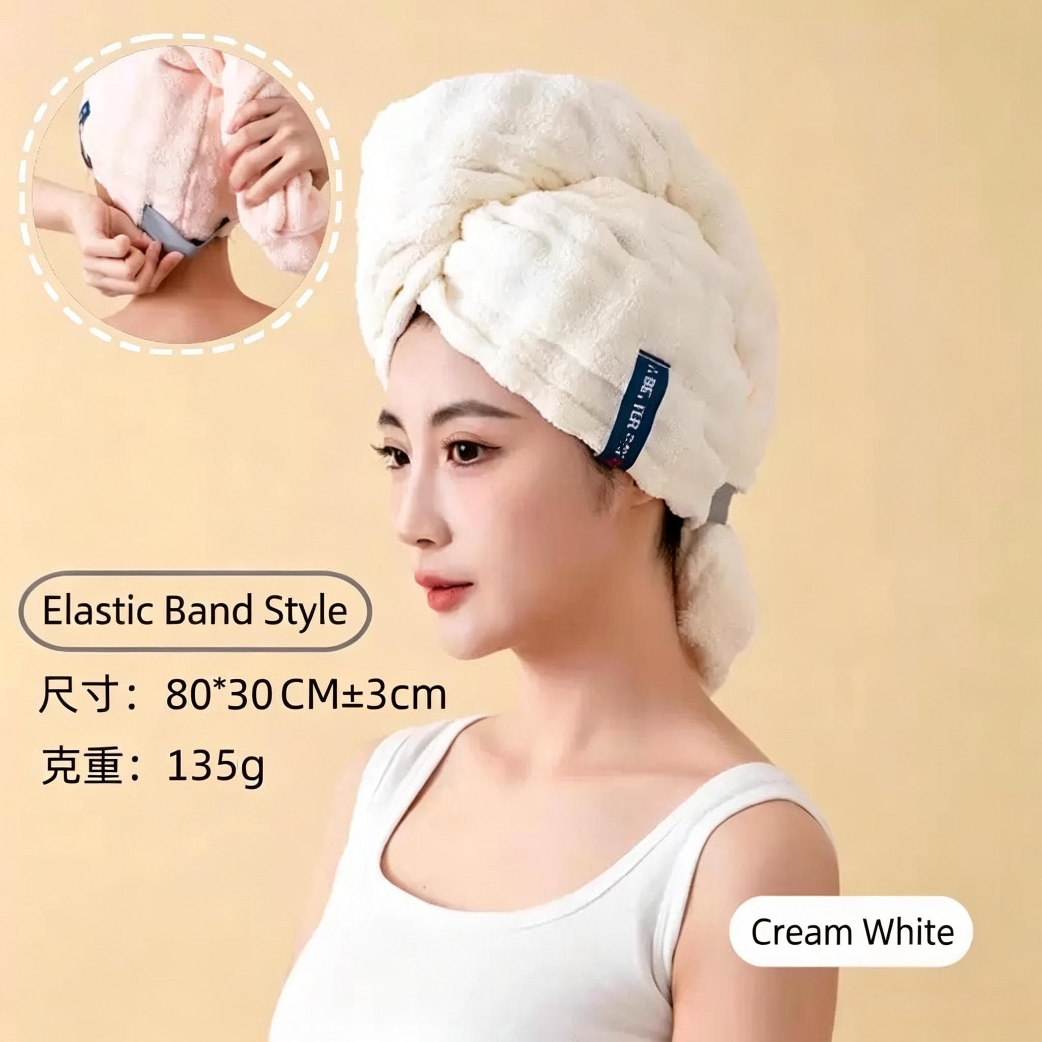 Women's quick-dry hair towel, absorbent and thickened, new style shower cap towel head wrap