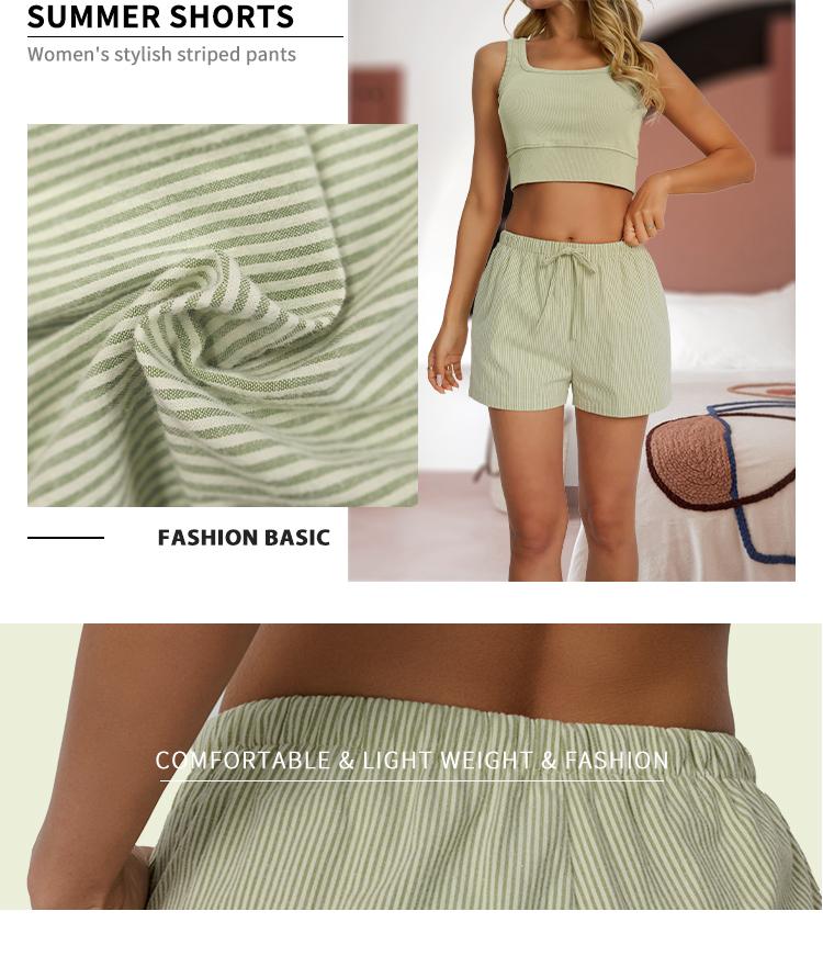 Automet Trendy and striped shorts SpringStatements