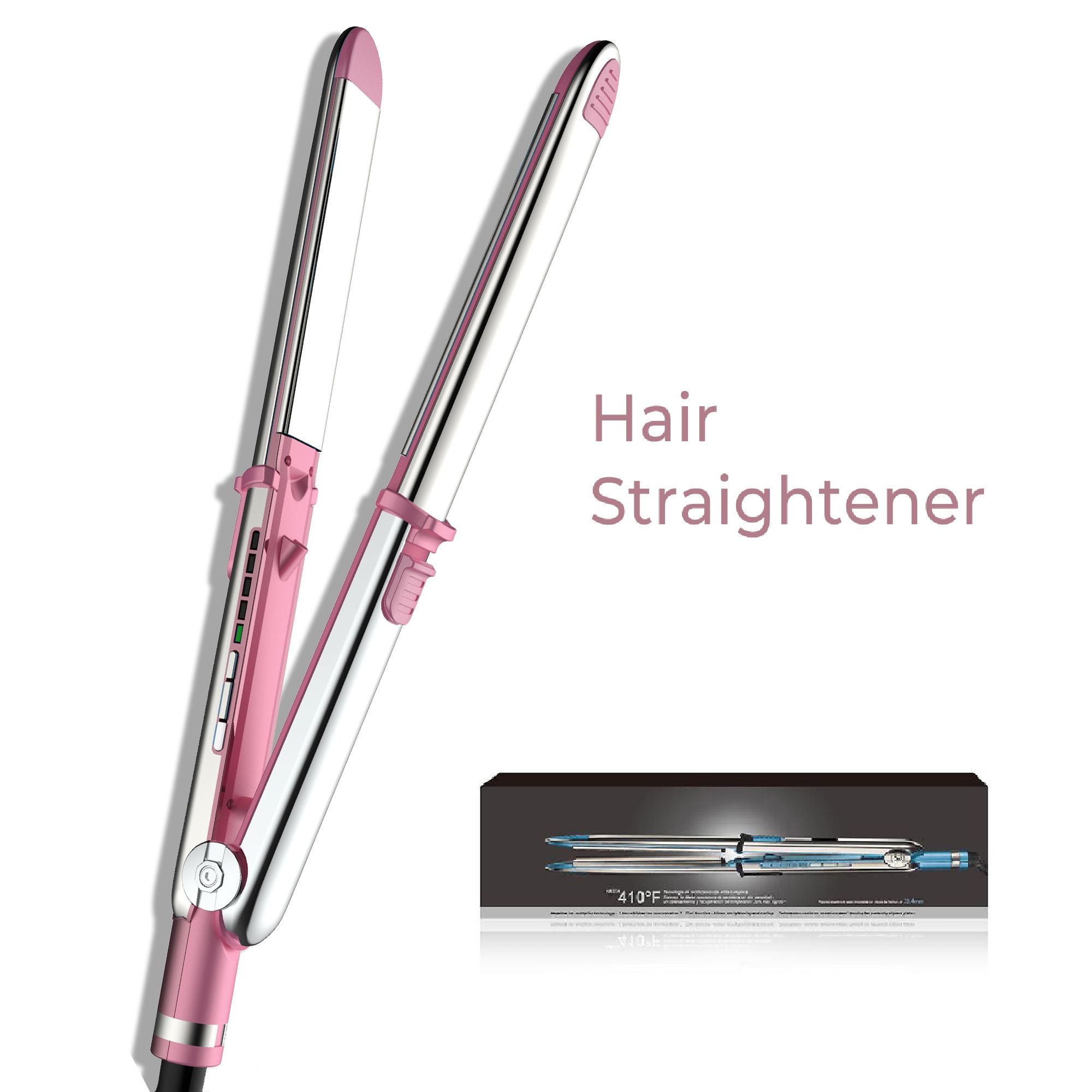 2 in 1 Hair Straightener Hair Curler, Professional Flat Iron Hair Straightener, Titanium Hair Straightening Ionic Fast Heating Hair Tools, Hair Styling Tools for Women Hairstyles, New Year Gift, Hair Styling Tools, Hair Products, Lightweight