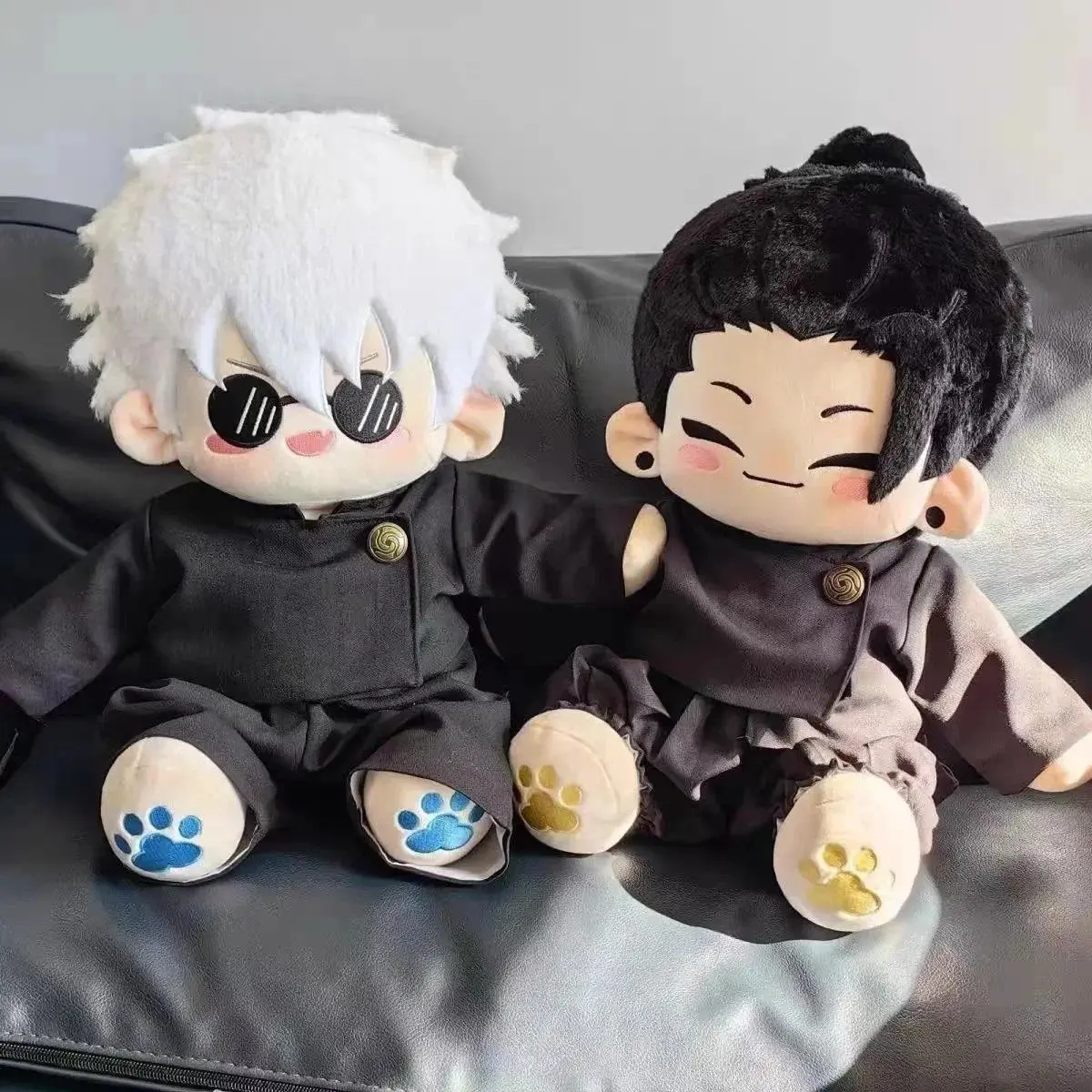 40cm Plush Doll Toy Satoru Gojo Geto Suguru Cosplay Anime Jujutsu Kaisen Cute Soft Stuffed Pillow Birthday Gift