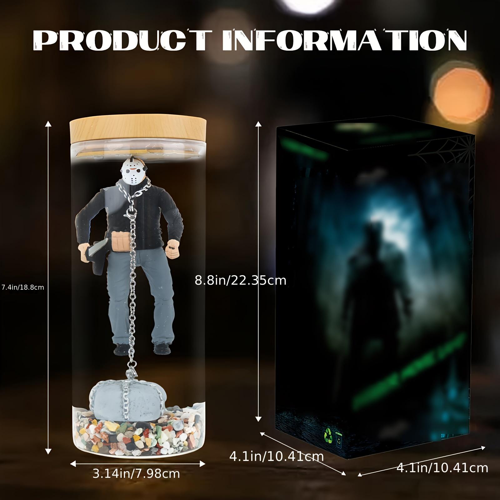Jason Walkers,Vintage Horror Lamp, Horror Decor, Horror Movie Decor, Horror Gifts, Scary Collector Water Lamp,Horror Decorations Adjustable Brightness Lights Illuminated Lantern