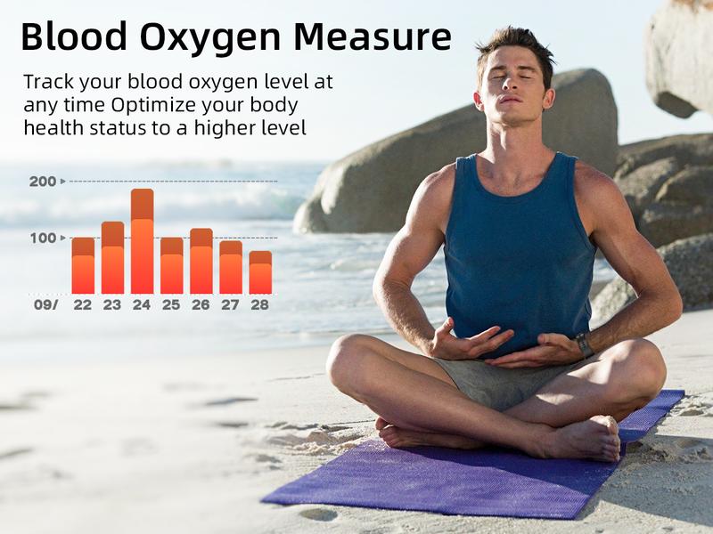 Mingdaln Men's Women's Smart Watch 1.83 Inch Touch Screen Fitness Watch with Fitness Tracker, Heart Rate/Sleep/Oxygen/Blood Pressure, IP67 Waterproof Sports Watch for Android Ios Devices Mingdaln Men's Women's Smart Watch 1.83 Inch Touch Screen Fitness Watch with Fitness Tracker, Heart Rate/Sleep/Oxygen/Blood Pressure, IP67 Waterproof Sports Watch for Android Ios Devices