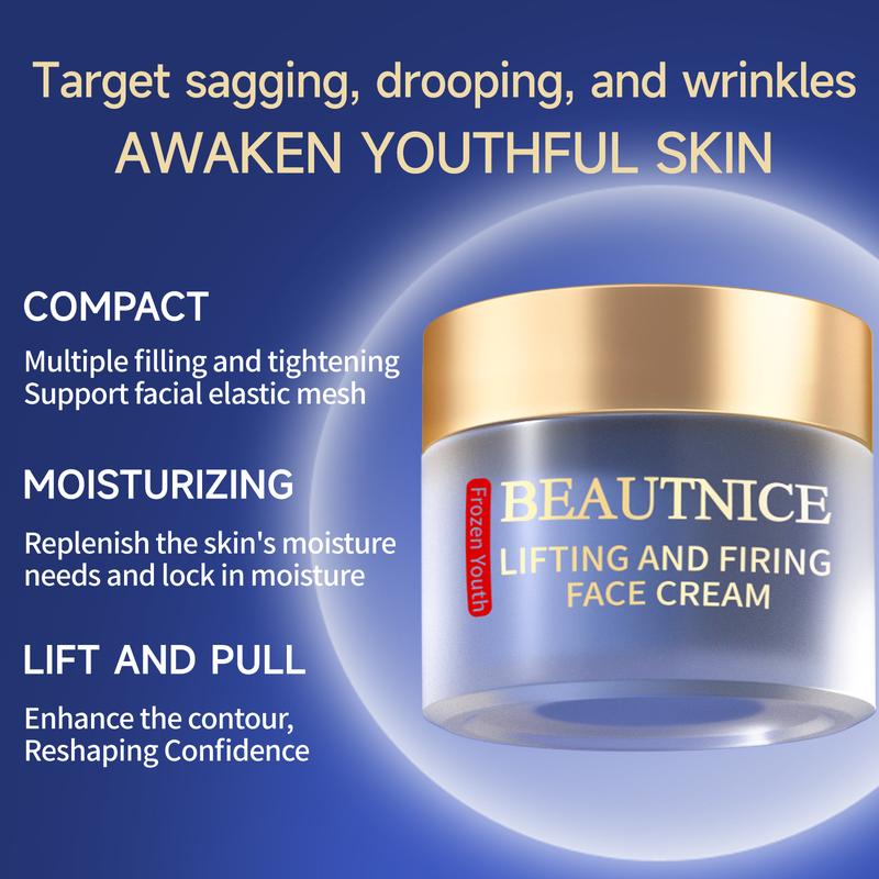 AAA-  BEAUTNICE Anti-Aging Face Cream - Hydrating Lifting & Firming Moisturizer with Niacinamide Hyaluronic Acid & Botanicals for Dry Skin - Moisture