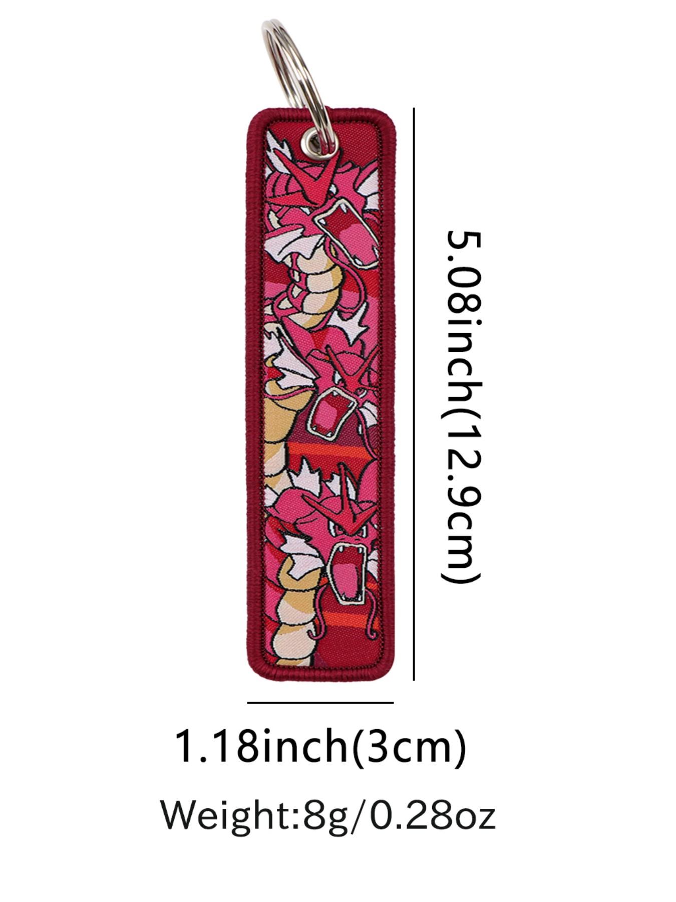 1pc Anime Style Keychain, Trendy Cute Keychain, Keychain Kawaii, Cute Cartoon Design Keytag, Perfect Gift for Friends&Colleague, Cool Backpack&Car Accessory