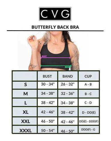 Butterfly Back Bra | Death By Art
