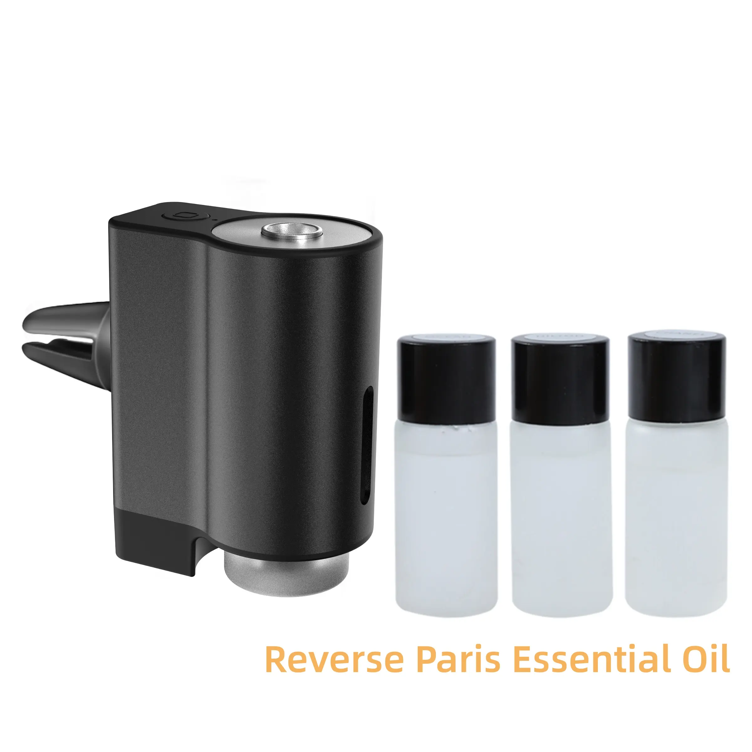 Smart Car Fragrance Diffuser, Air Purifier for Cars, Essential Oil Diffuser, Air Freshener, Includes 3 Bottles, Perfect Gift for Holidays and Birthdays