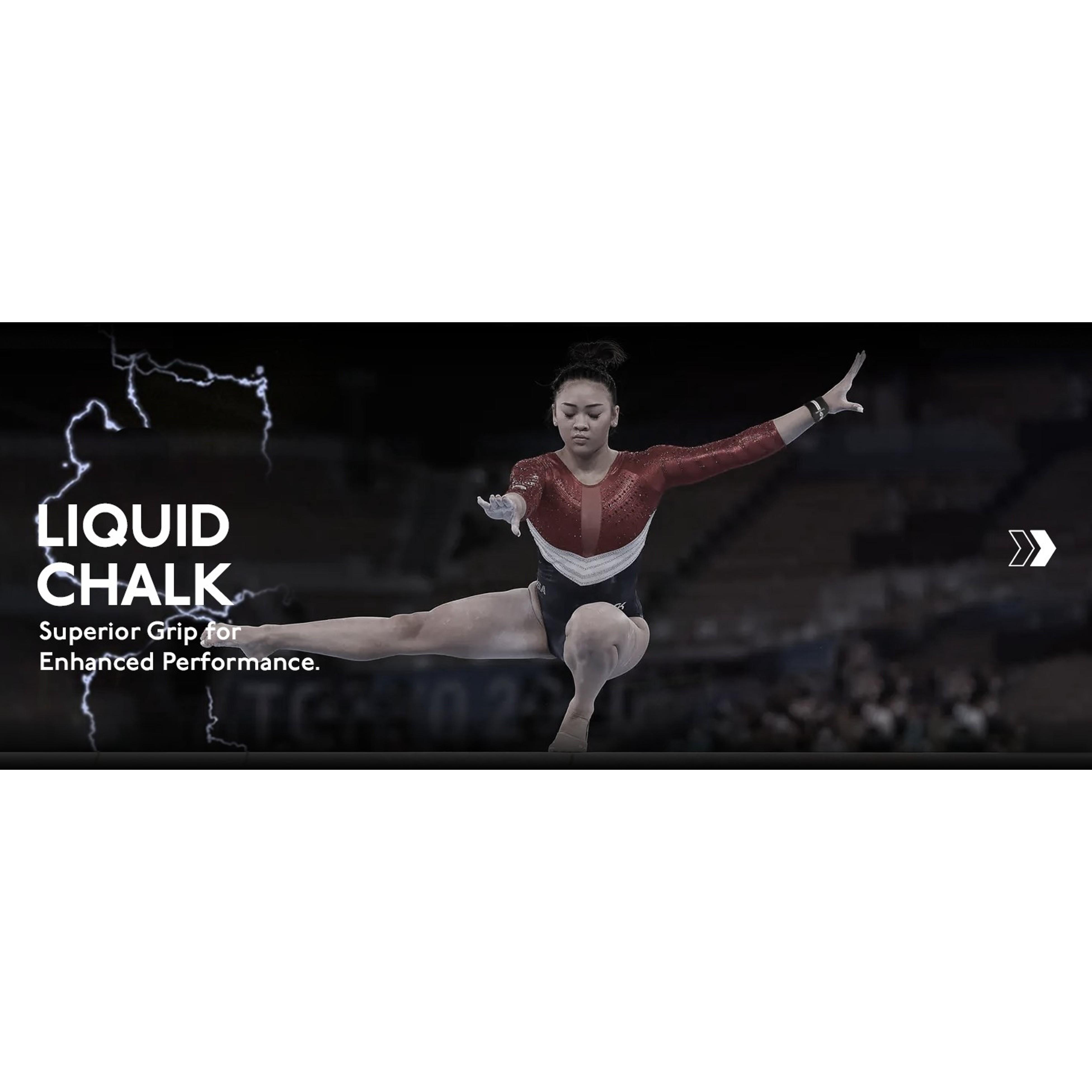 Liquid Chalk, Mess Free Gym Chalk for Weightlifting, Gymnastics, Rock Climbing, Dancing, Sweat Resistant and Long Lasting for Stronger GripGift