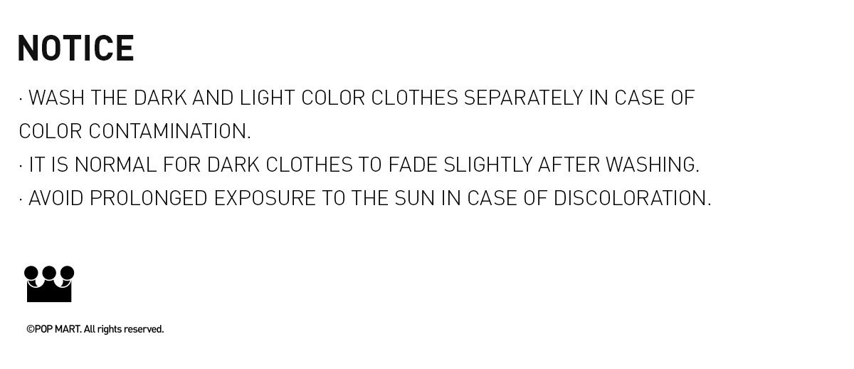 POP MART Hirono Living Wild-Postmark Cargo Pants