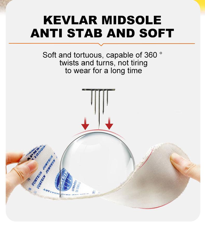 Men's Workwear - style Steel - toe Sports Non - slip Work Shoes, High - top Leather Safety Boots, with Anti - smashing, Anti - piercing, Shock - absorbing and Wear - resistant Properties. Footwear, Fathersday Gift. Classic Boy Closed