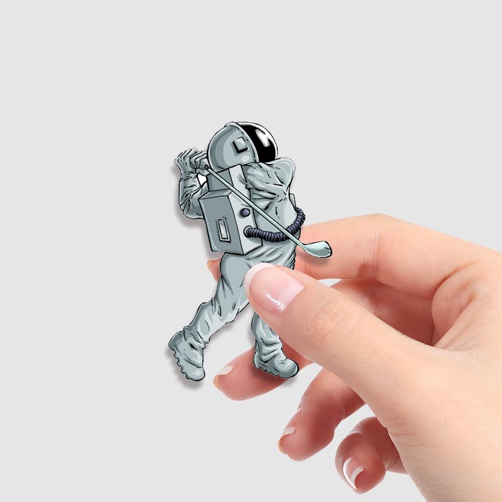 50PCS Astronaut Aesthetic Vinyl Stickers Pack for Laptop Water Bottle Phone Case Skateboard Journal Scrapbook DIY Decoration