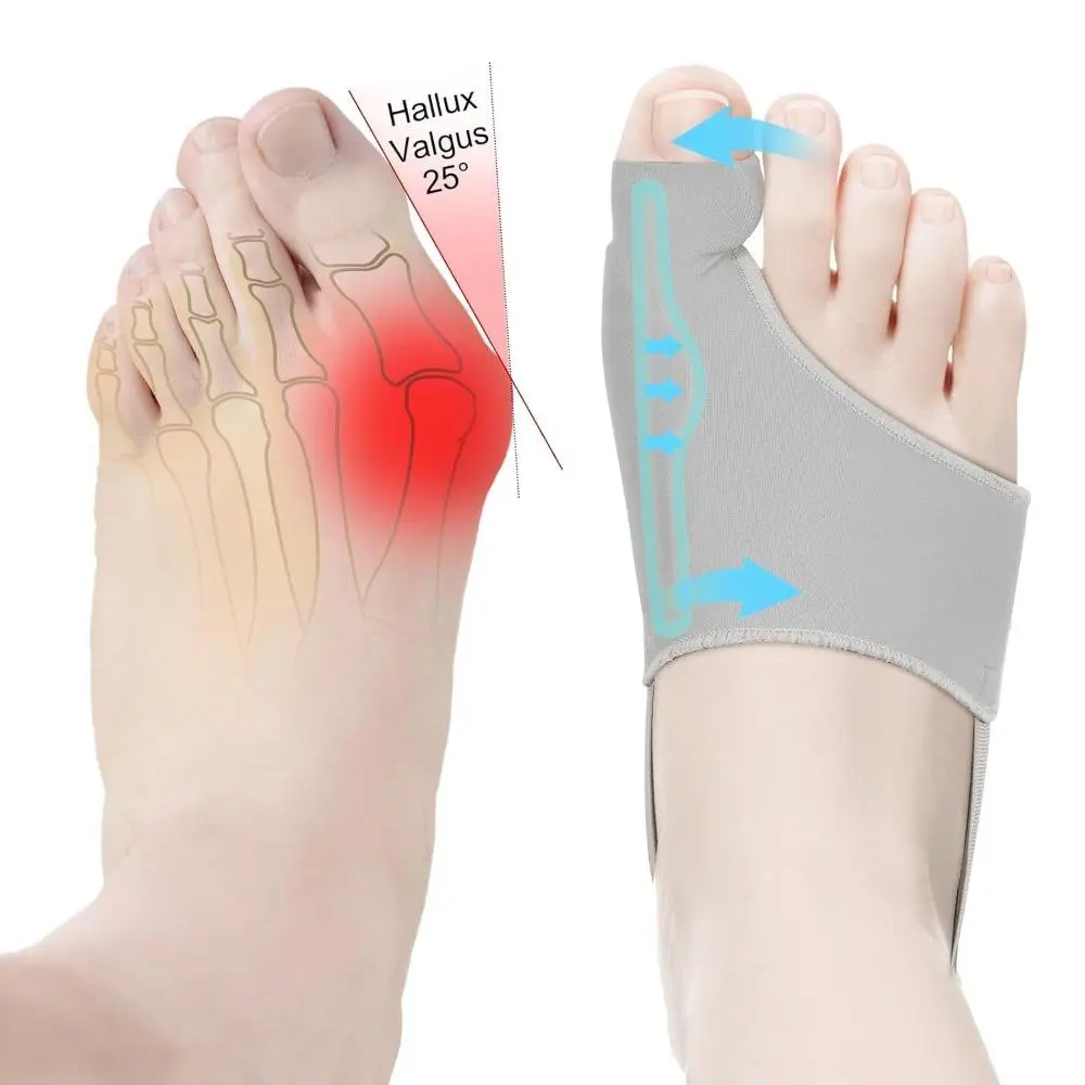 Ladies' Breathable Orthopedic Bunion Corrector - Lightweight Orthotic Brace for Non-Surgical Hallux Valgus Straightening, Soft Hammer Toe Splint Support with Pain Relief for All-Day & Night Use