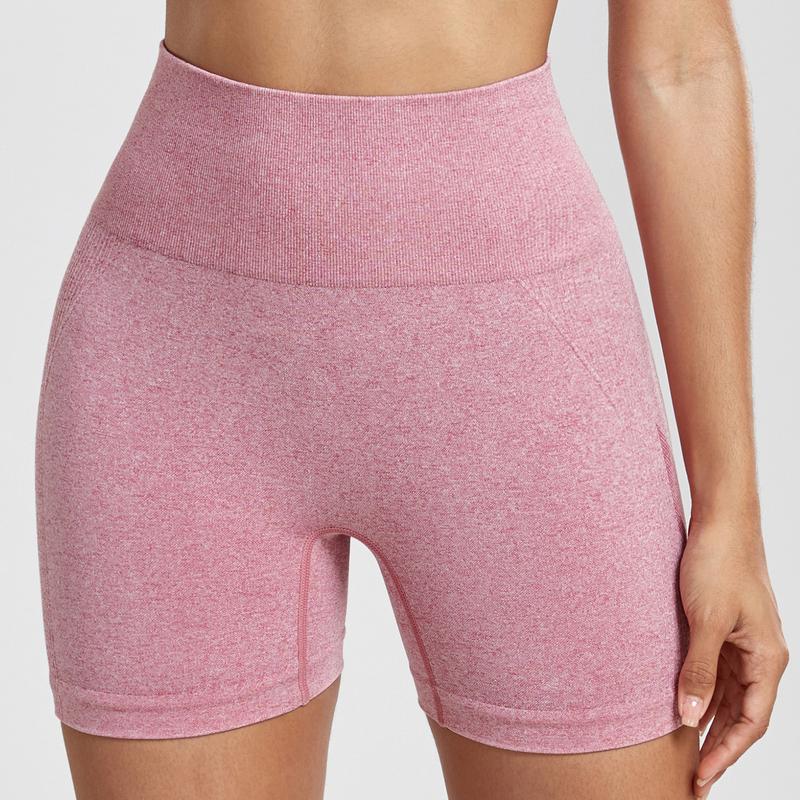 CHRLEISURE 6-Piece Set Of High Waisted Cycling Shorts Yoga Shorts, Solid Color Tie Dye Combination, Summer Cycling And Sports Yoga Shorts Combination Gymshorts Workout