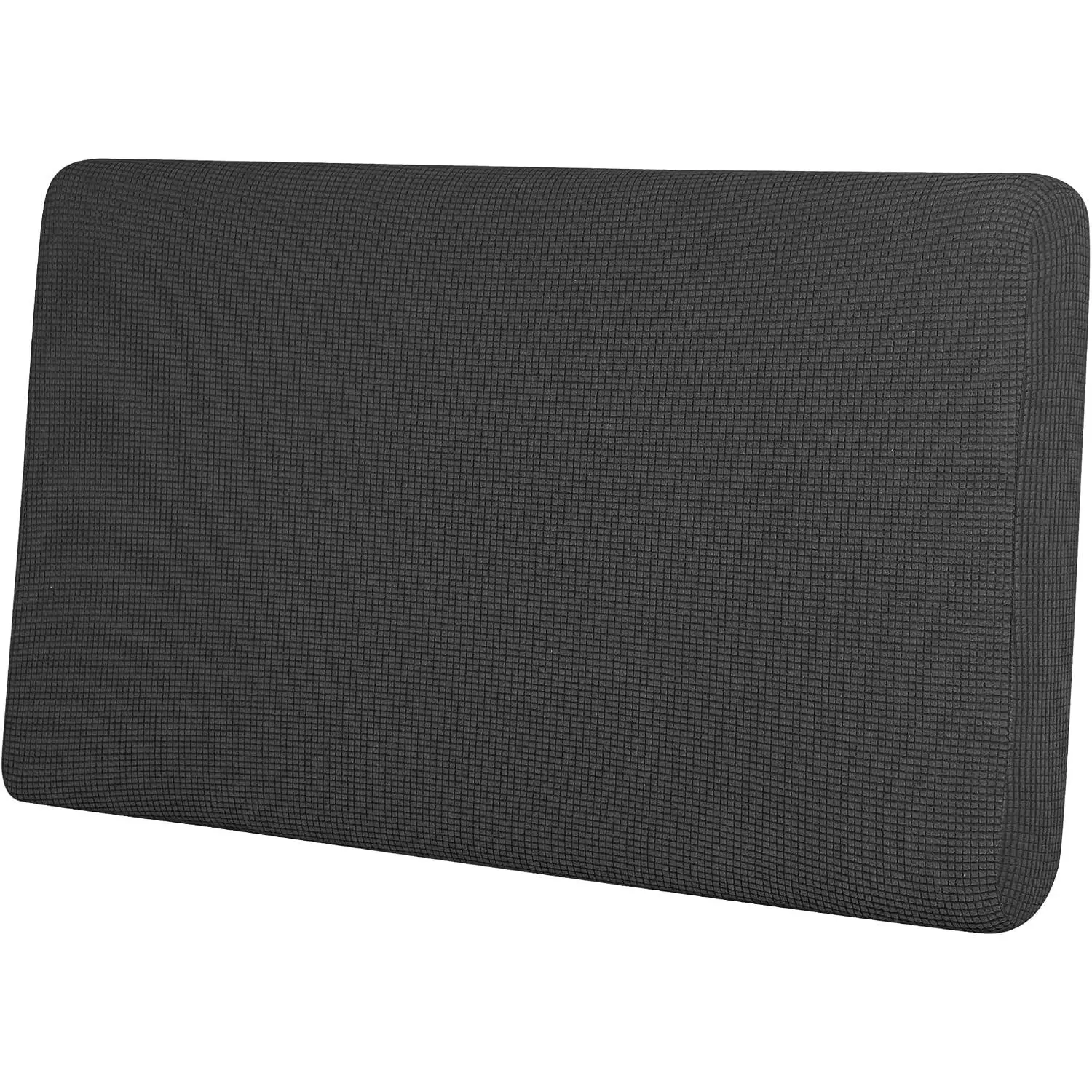 Stretch Loveseat Cushion Cover Sofa Cushion Furniture Protector Sofa Seat Sofa Slipcover Sofa Cover Soft Flexibility with Elastic Bottom(Loveseat Cushion, Dark Gray)
