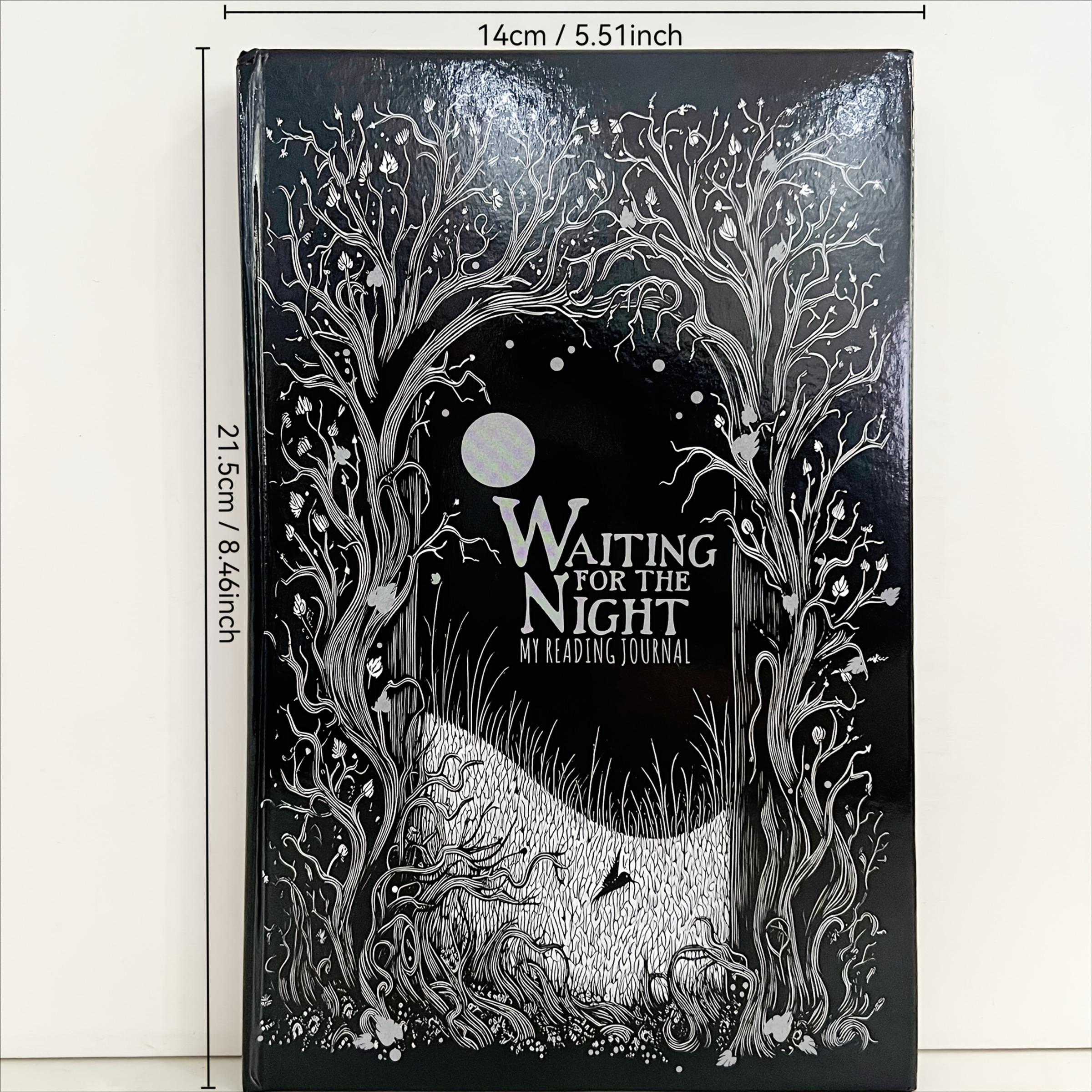 Gothic Style Wait Till Night Diary Notebook, Magic Forest Cover, Art ...