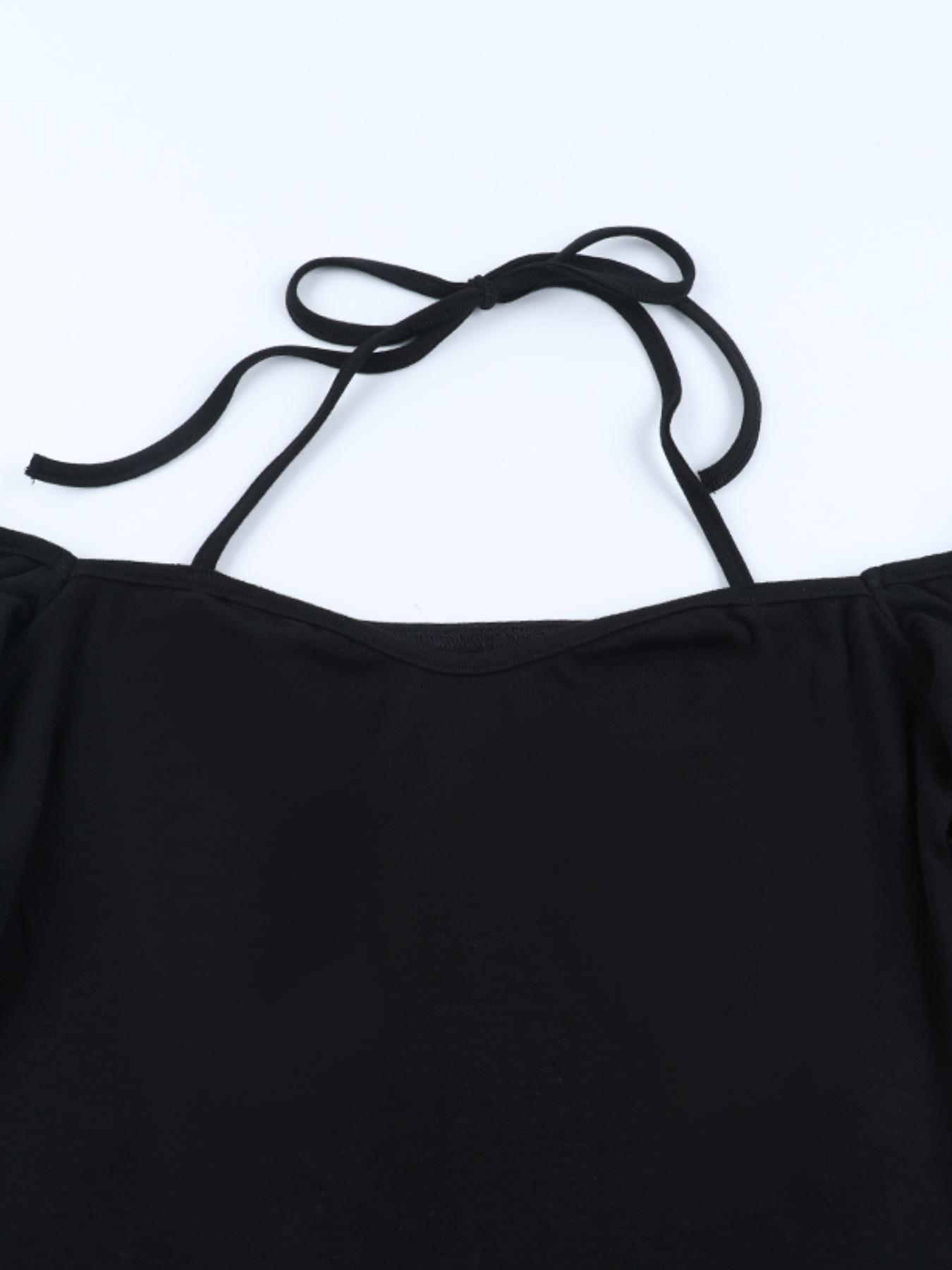 One Shoulder Long Sleeve Split Hem American Basic Fitted Dress, Elegant Casual Wear, Perfect for Daily, Stylish Women's Clothing