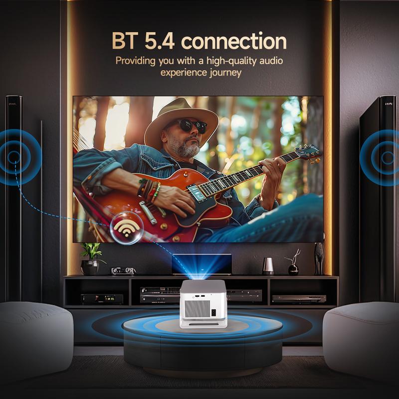 [US warehouse] Magcubic 900ANSI HY350MAX Projector Auto Focus 8K Decode Android 14 Allwinner H726 Built-in 15W HiFi Speaker Dual WiFi6 BT5.4 Native 1080P 1.0:1 short Throw Portable Smart Projector For Home Cinema Movie Night