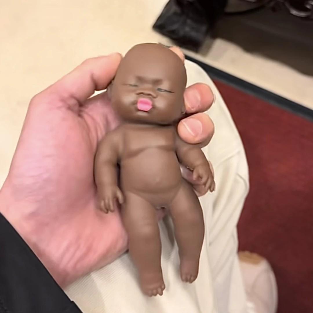 Natalia Doll Stress Relief Toy, Slow Bounce Stretchable Material, Quick Recovery, Fun Prank Gift, Unique Design, Perfect for Friends