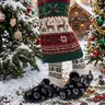 【Biack Friday】Unisex Faux Fur Mules, Anti-Slip Warm Outdoor Winter Slippers, Fluffy Home Slippers, Perfect Gift Choice