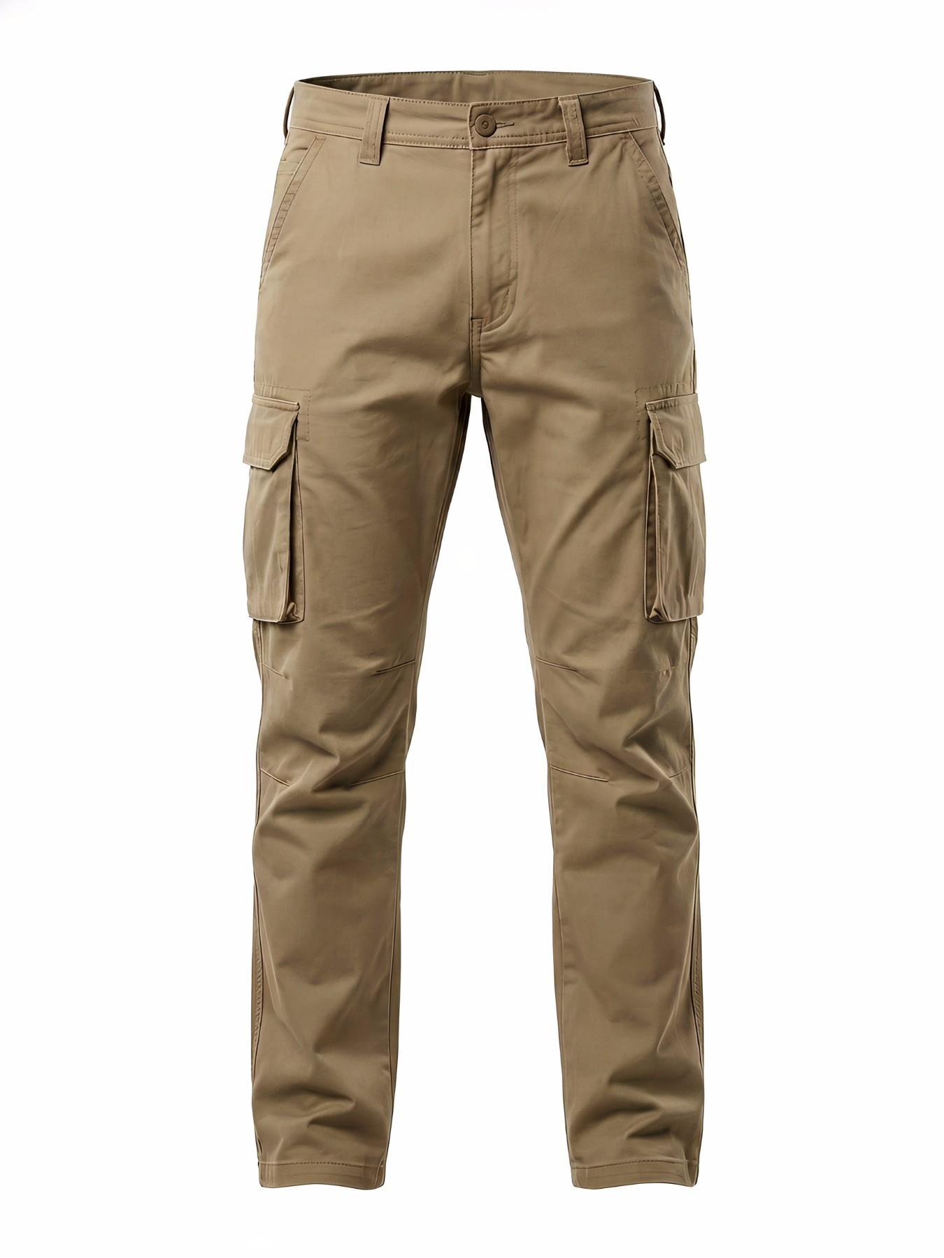 Men's Tactical Pants, Lightweight Performance Cargo Trousers, Fashionable Durable Design, Suitable for Outdoor Adventures