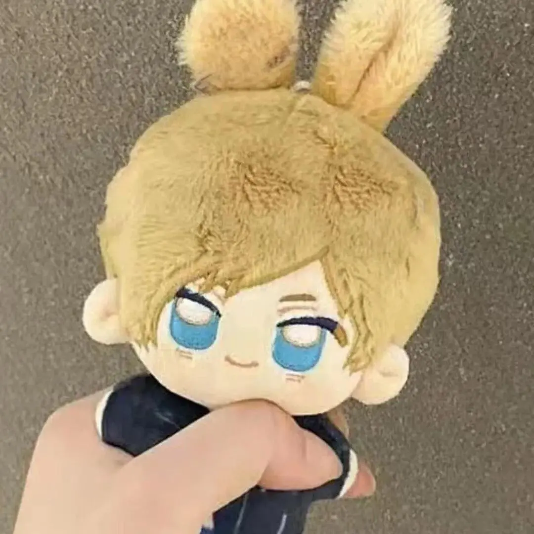 Resident Albert Wesker Plush Doll Ear Pendant Chris Redfield Kennedy Stuffed Toys Keychain Fans Collect Holiday Party Gifts