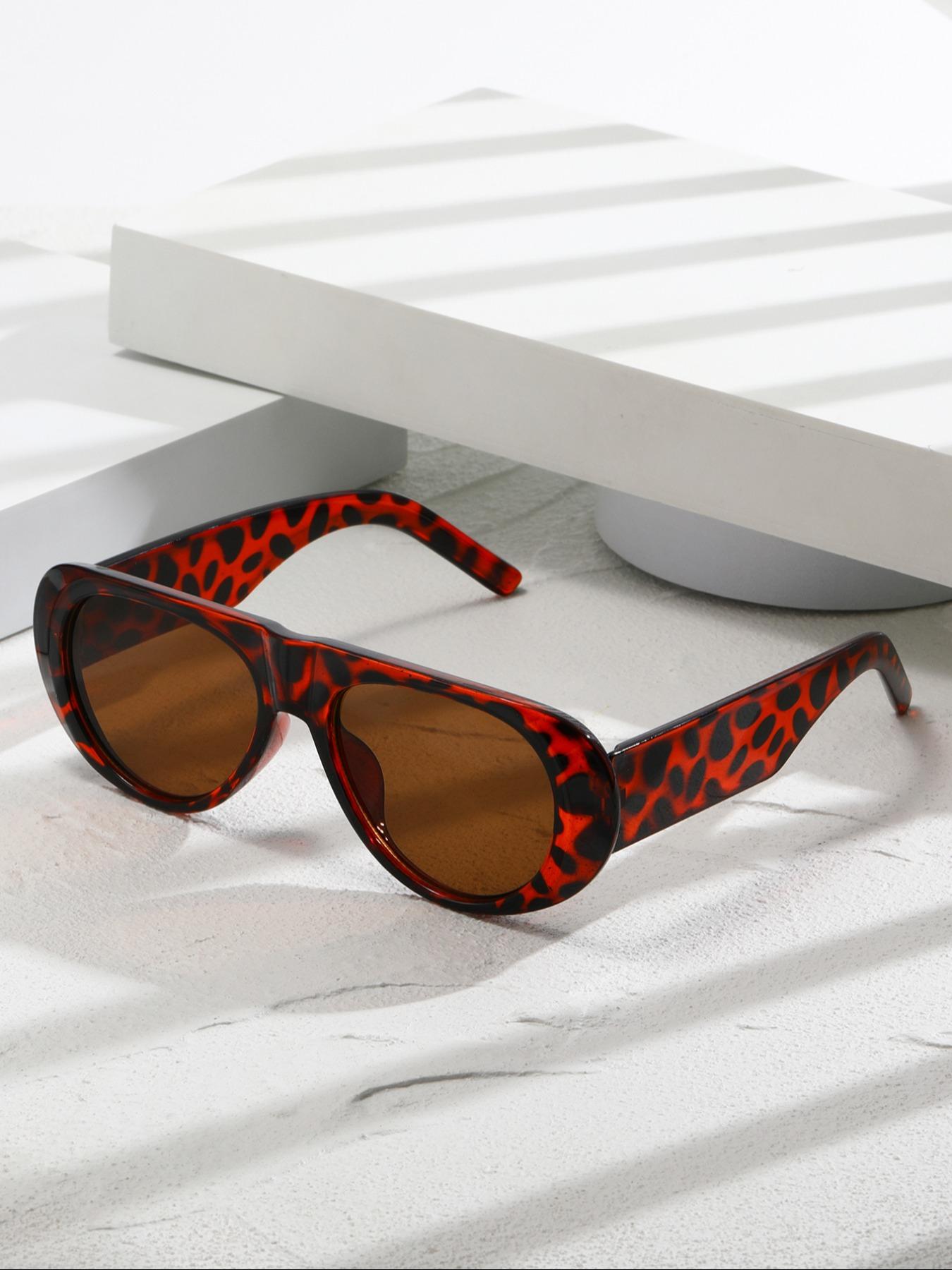 Unisex Vintage Style Sunglasses, Classic Shades, Summer Trendy Casual Sunglasses for Everyday Use, Fashion Sunglasses for Outdoor Activities