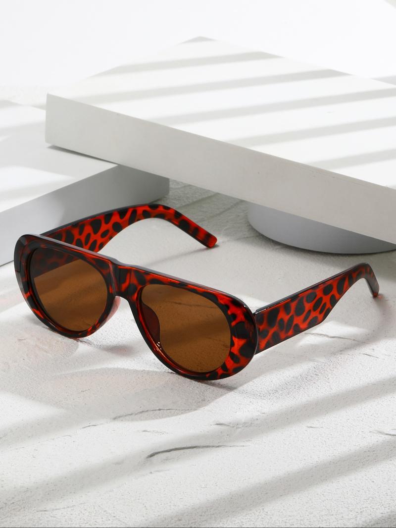 Unisex Vintage Style Sunglasses, Classic Shades, Summer Trendy Casual Sunglasses for Everyday Use, Fashion Sunglasses for Outdoor Activities