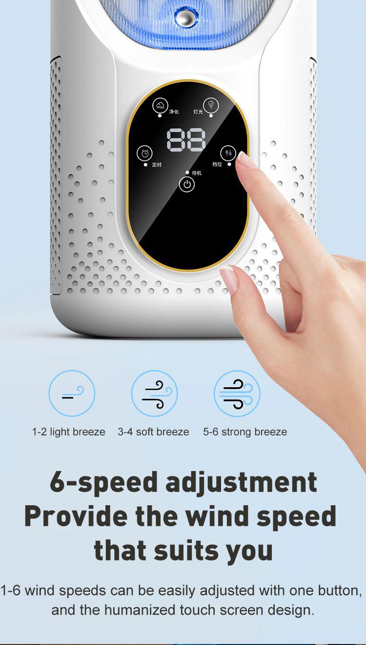 Mini Desktop Fan, Office Cooling Humidifier, Leafless Spray Cooler, USB Cold Fan, Energy Efficient, Perfect for Home & Office Use