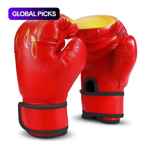 Children's Boxing Gloves (1 Pair), Elementary Boxing Training Gloves, Punching Training Gloves for Muay Thai Kickboxing, Training Boxing Equipment, Youth Boxing Gloves, Boxing Training Gear, Martial Arts Equipment #GLOBAL PICKS