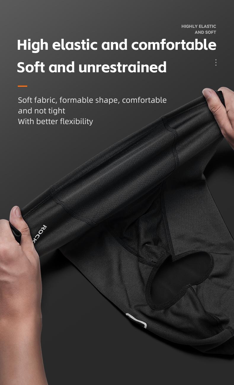 ROCKBROS 3 Counts Summer Balaclava Face Mask UV Protection Cooling Neck Gaiter Breathable Face Covering Motorcycle Cycling for Men Women FathersDayGift