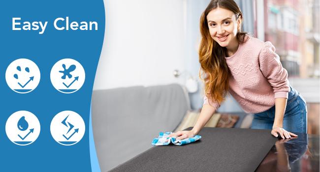 Deconovo Kitchen Mat 0.47/0.59" Thick Anti-Fatigue, Cushioned Waterproof Non-Slip - Durable Standing Desk/Office Mat, Easy Clean Comfort