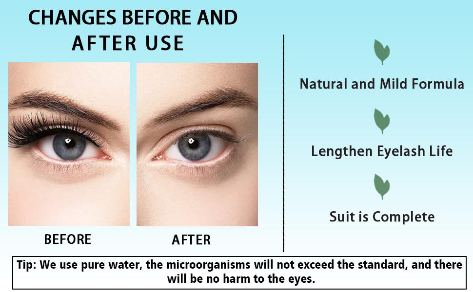 【Spring Glow-Up】3.38oz Lash Shampoo Kit for Eyelash Extensions & Gentle Mousse Cleanser & Mini Pink Handheld Fan - Easy for Beginners & Makeup Care