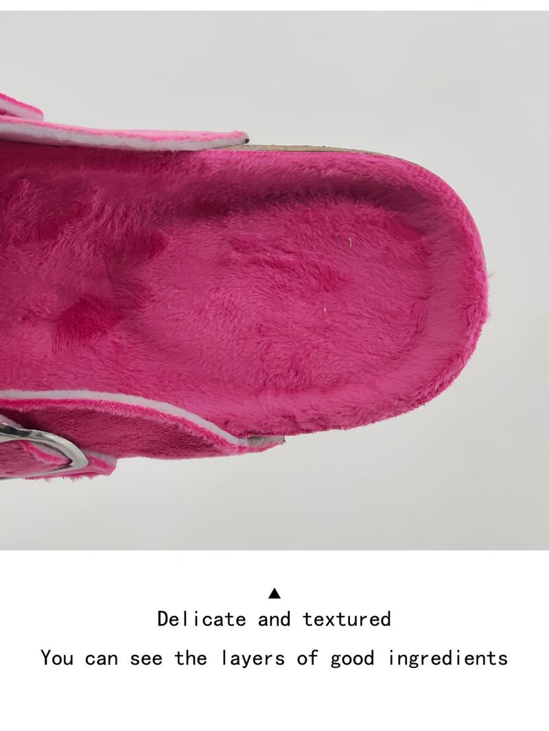 Women's Fashion New Open Toe Slip-On Sandals, Comfortable Single Buckle Design, Casual Outdoor & Indoor Wear, Simple Flat Shoes