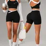 Women's Yoga Sportswear Set, Colorblock Non-padded Tank Top + High Waist Compression Pants, Breathable Sleeveless Design, Ideal for Fitness Training, Yoga Clothes Set