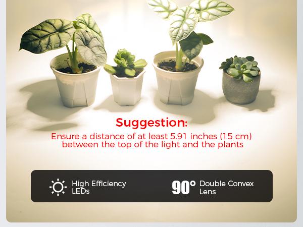 Barrina Orbgrow OG09 Puck LED Grow Light with 660nm Red LEDs, 18W(2 x 9W, 270 Watt Equiv), Plant Lights for Indoor Plants Full Spectrum, Magnetic & Linkable, Small Grow lamp, Seeding, 2 Packs, Black