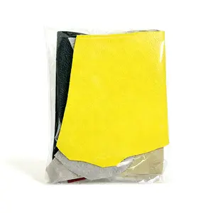 1LB Mixed Color Genuine Cowhide Leather Scraps | Natural Imperfections | 1.0-1.8mm Thick | Random Color Size & Pattern | No Waste Scraps | Perfect for Leather Crafters & DIY Hobbyists