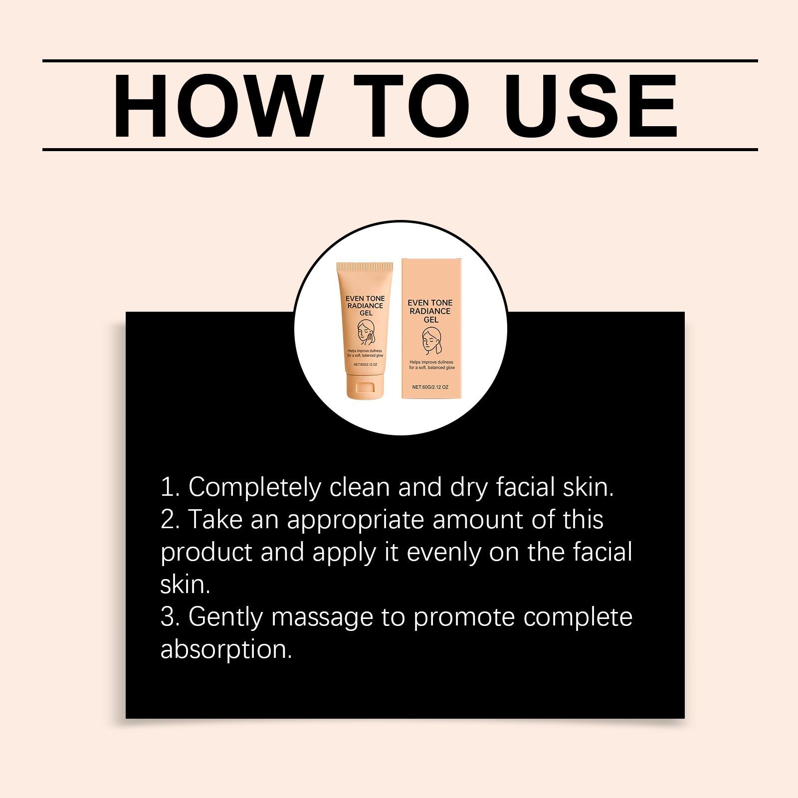 Gentle Nourishing Face Cream, Moisturizing & Hydrating, Smooths & Softens Skin, Daily Use Facial Care Lotion, Brightening Effect