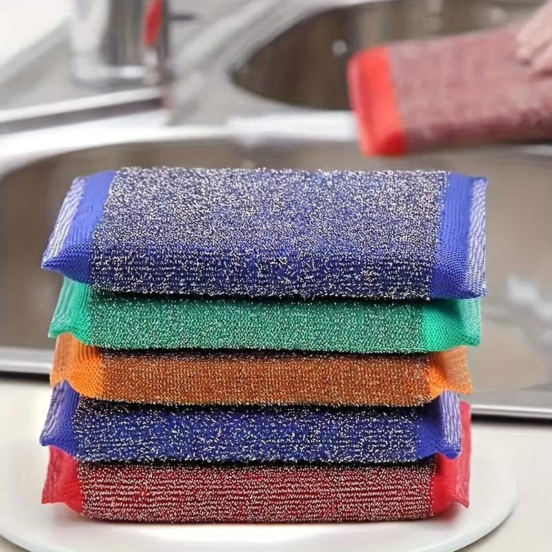 6 Scrub Daddy Pro XL Steel Mesh Scrubbing Pad Heavy‑Duty Durable Rust‑Resistant for Pots & Pans