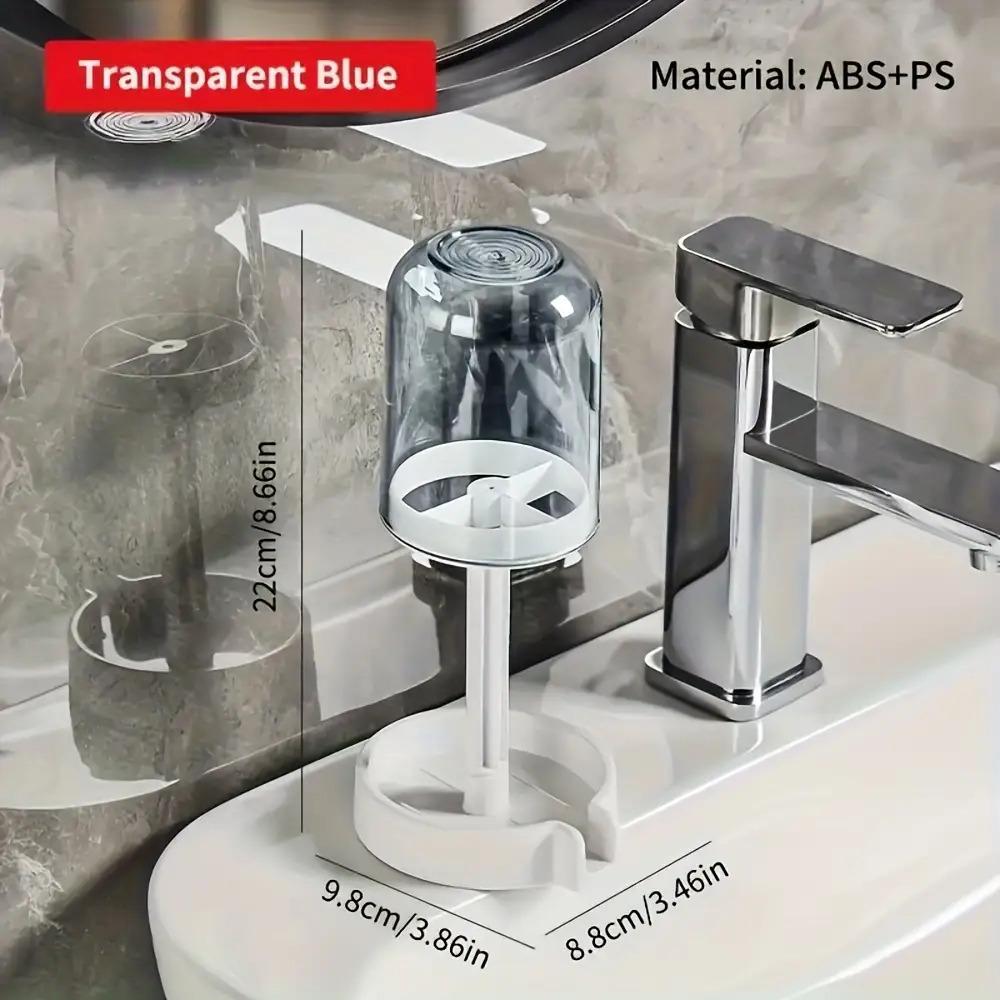 Multifunctional Plastic Toothbrush and Toothpaste Holder Set, Dustproof Cover, Dustproof Toothbrush Holders, Drainage Function, Home Use, Travel Outing