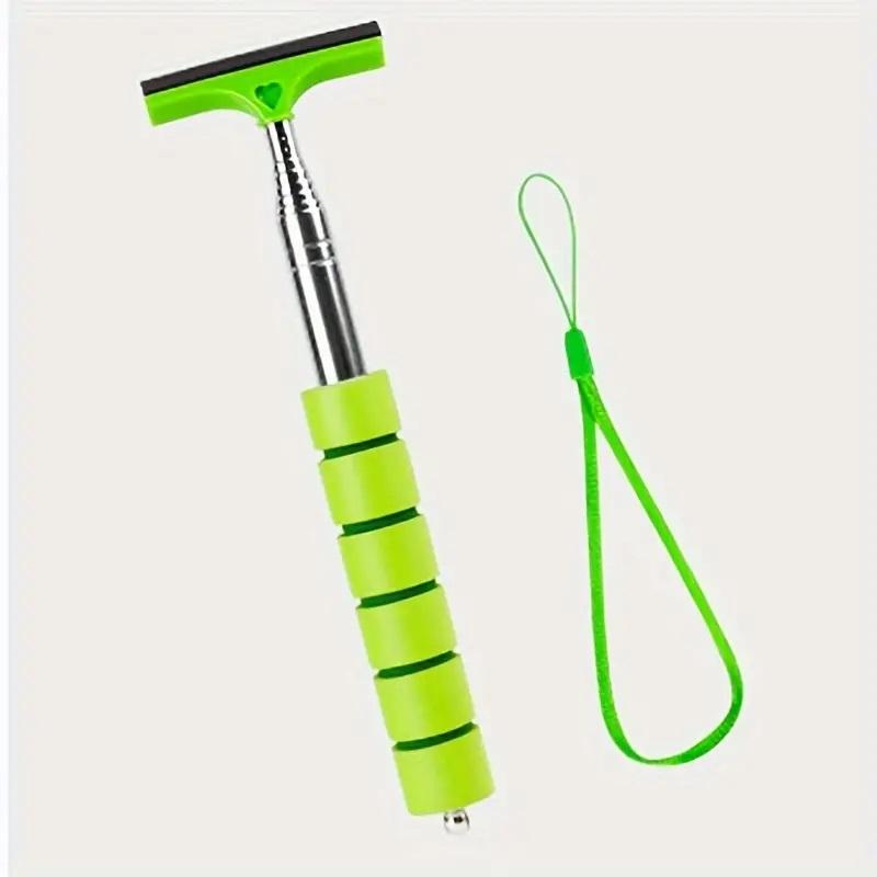 Extendable Windshield Wiper, Long Pole Car Rearview Mirror Wiper, Universal Car Accessories, Portable Car Lens Raindrop Cleaner, Car Detailing Accessories