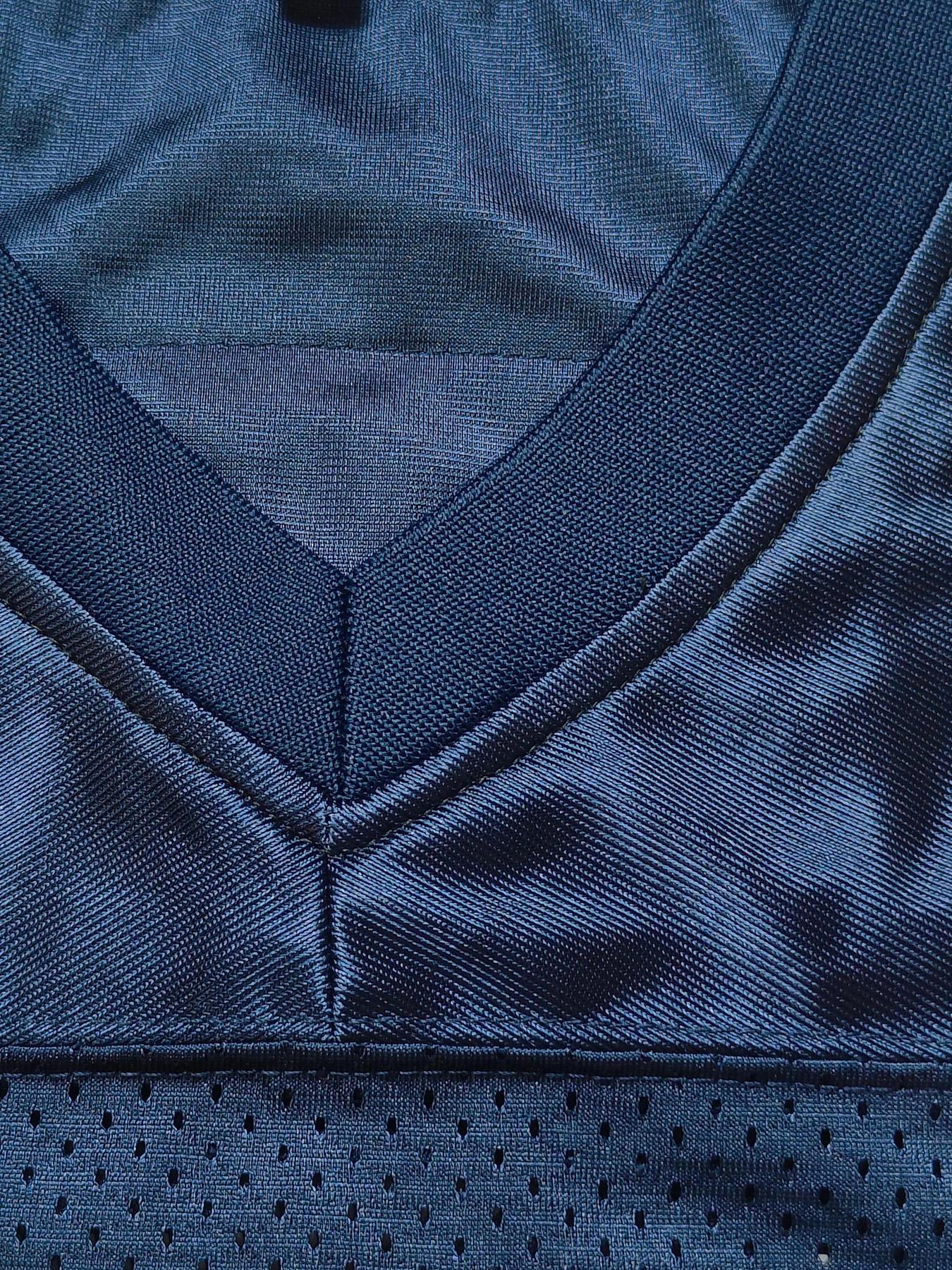 Men's American Football Jersey - Breathable Athletic Top, Embroidered, V-Neck, Short Sleeve, Loose Fit for Casual, Streetwear & Sports Activities