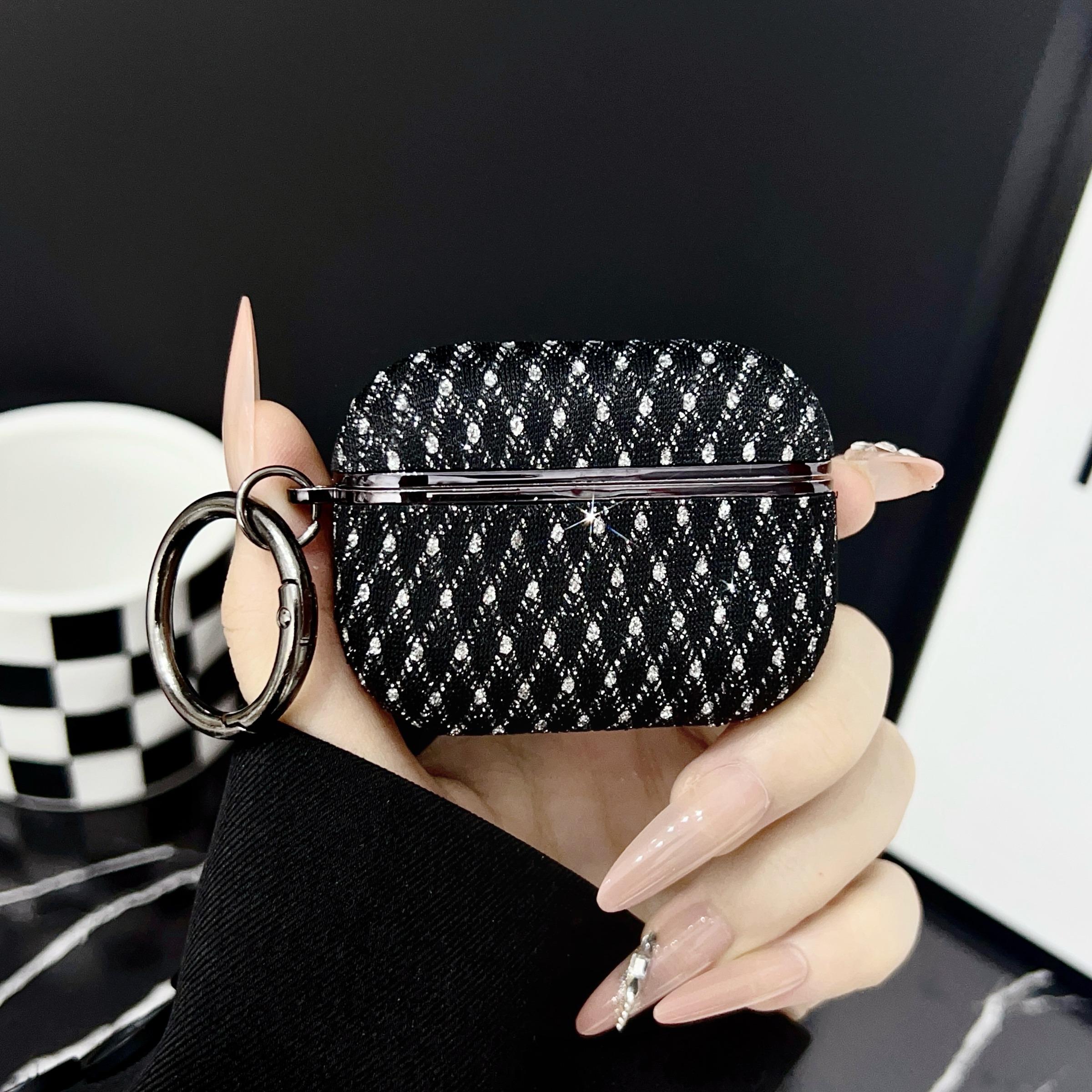 Electroplated Luxury Flash Diamond Earphone Case, Shockproof, Fits AirPods Pro 3/pro/AirPods 1/2/4, Gift Idea