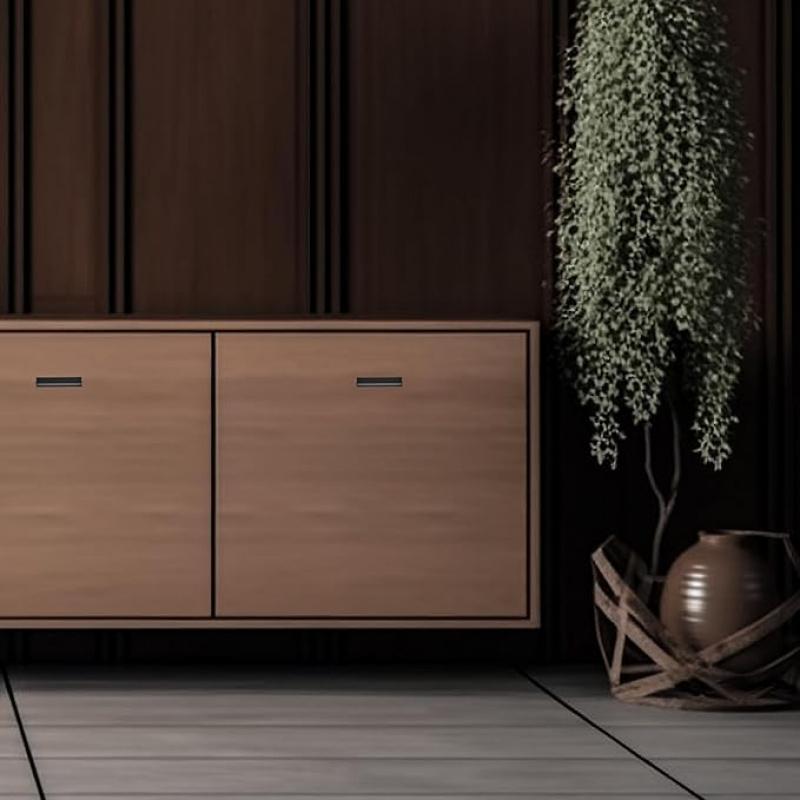 14-Pack 1.97 Inch (Approx. 5 cm) Cabinet Knobs, Single Hole Matte Black Cabinet Hardware, Stainless Steel Kitchen Drawer Pulls for Cabinets & Wardrobes, Door Hardware