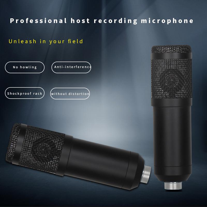 Cross border BM800 condenser microphone, anchor computer live recording, karaoke, e-sports voice microphone