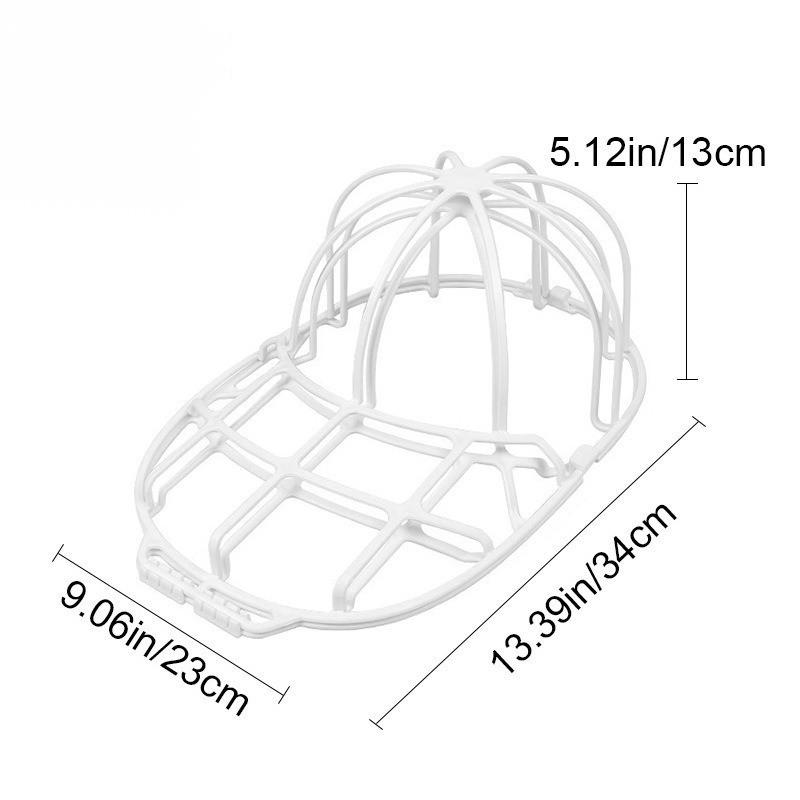 Hat Washer Cage for Washing Machine, Baseball Cap Cleaner Frame, Cap Shaper & Hat Protector