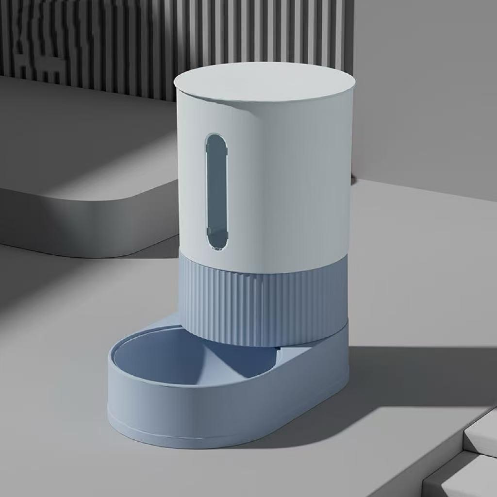 New Automatic Cat and Dog Feeder & Water Dispenser Combo Dog Bowl and Cat Bowl Two-in-One Water Dispenser