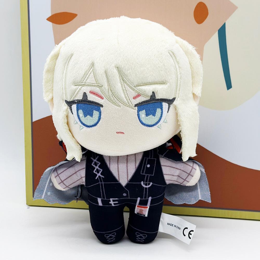 20CM Kawaii Original Limbus Company Plush Toys  Cotton Doll Game Peripherals Plush Dolls Dante Faust Don Quixote Palm Gift