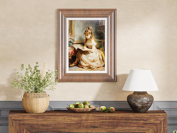 LITTLE TREE Farmhouse Console Table, 47 Inches Entryway Console Table with Storage, Industrial Hallway Accent Table for Living Room, Entrance