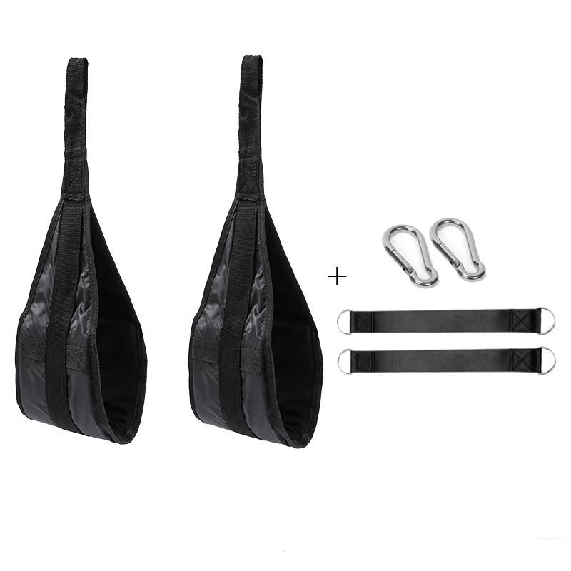 Fitness AB Sling Straps Suspension Rip-Resistant Heavy Duty Pair for Pull Up Bar Hanging Leg Raiser Home Gym Fitness Equipment